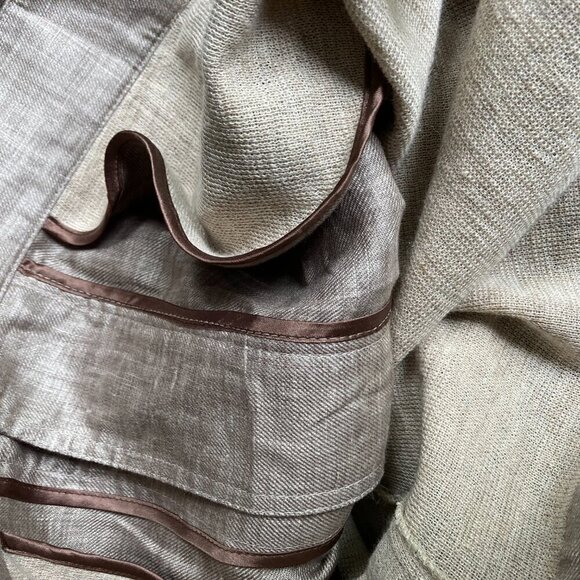 TRICOT CHIC Linen Jacket size 12 US - Picture 13 of 16